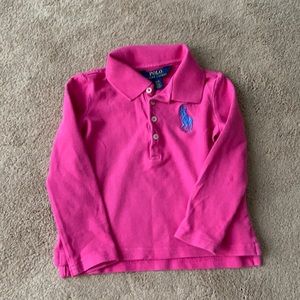 Polo Ralph Lauren pink shirt